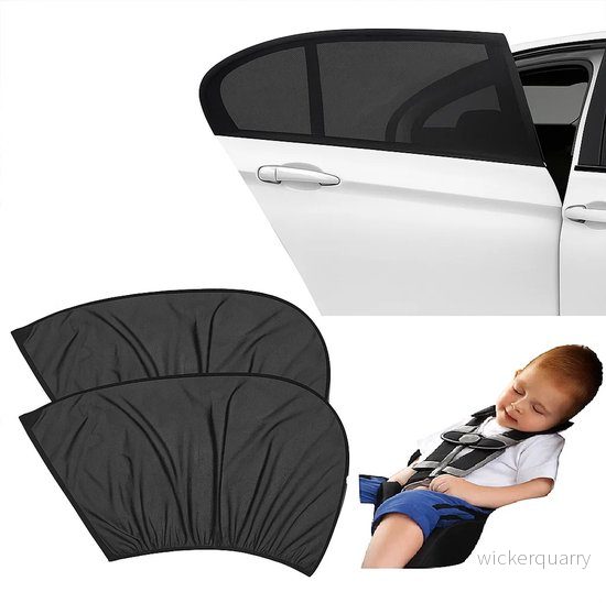2 pièces Pare-soleil de voiture I Pare-soleil de voiture I Protection UV SPF 30 I Protection solaire pour vitre arrière I Pare-soleil I Zwart 2 pièces Pare-soleil de voiture I Pare-soleil de voiture I Protection UV SPF 30 I Protection solaire pour vitre arrière I Pare-soleil I Zwart