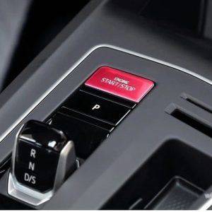 Couvercle du bouton d&rsquo;arrêt de démarrage rouge adapté pour Golf 8 TSI TDI R Line GTI GTD R R20 Kessy Key Moins