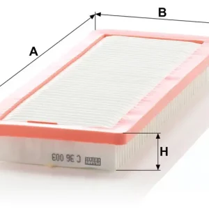 Filtre à air MANN-FILTER C 36 003